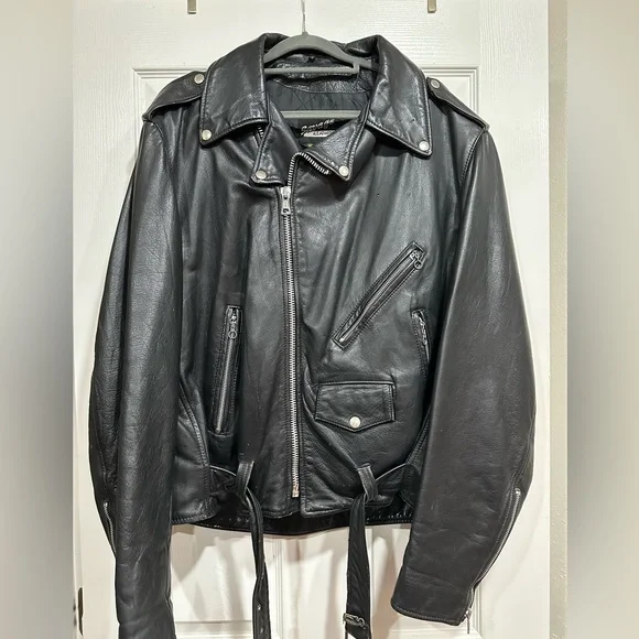 Savage Leathers Jackets Coats Vintage Black Savage Leather